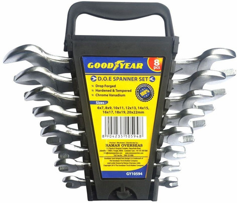 GOOD YEAR Spanner Set Spanner Set Tools Kit, Double Open End