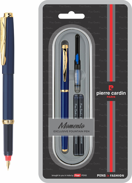 PIERRE CARDIN MOMENTO FOUNTAIN PEN SET (BLUE BODY) Fountain Pen