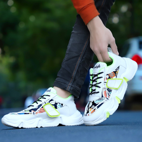 Corstyle Men Casual Sneakers Fancy Trendy Stylish Advanced Training Running  Shoes For Men