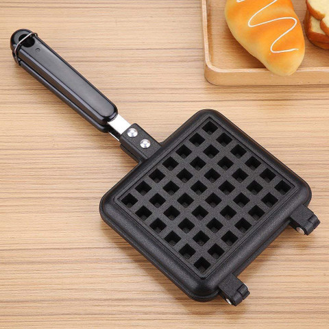 RBGIIT Non-Stick Double-Side Waffle Baking Mold Pan Waffle Maker