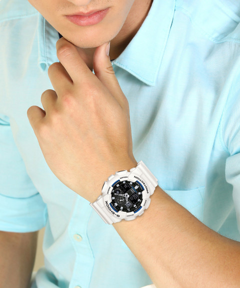CASIO GA-100B-7ADR G-Shock ( GA-100B-7ADR ) Analog-Digital Watch