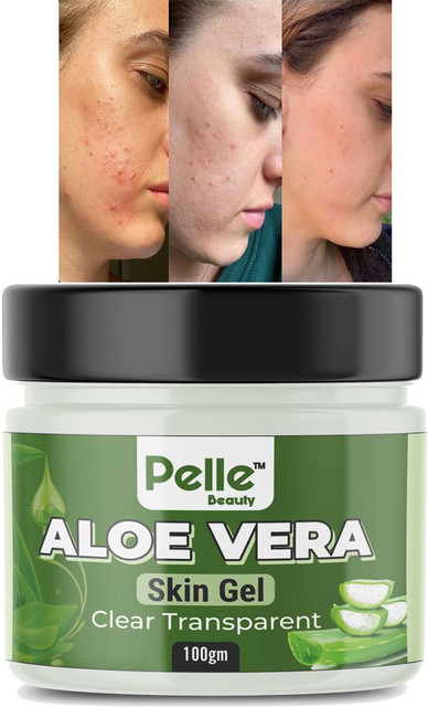Pelle Beauty Pure Natural Raw Aloe Vera Gel ( 1KG ) - Ideal for Skin Care,  Face, Acne Scars, Hair Treatment _ For Men & Women _100gm - Price in India,  Buy