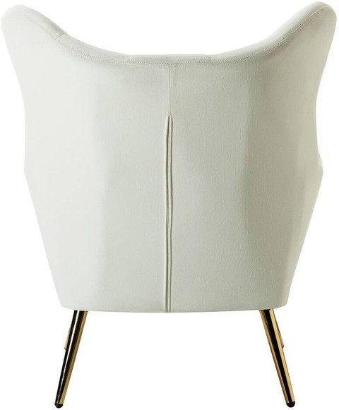 Smilemindia PREMIUM LOOK GOLDEN LEG LIVING ROOM CHAIR S008 colour