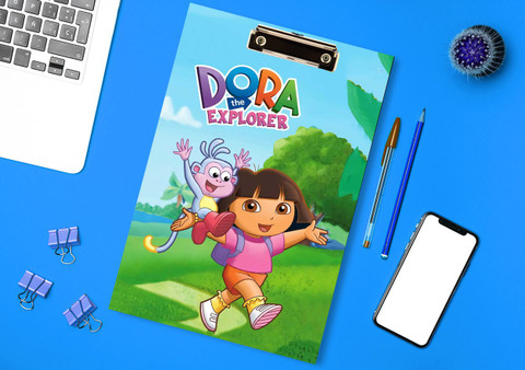 Wallpaperroll Dora Explorer Reprint Clip Board Exam