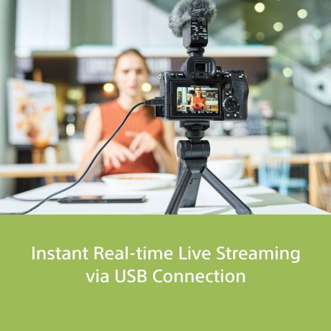 SONY Alpha ILCE-7M4 Full Frame Mirrorless Camera Body Featuring