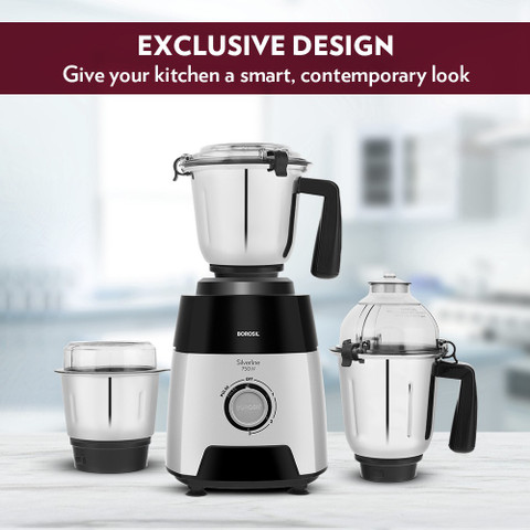 BOROSIL NA 750 W Mixer Grinder