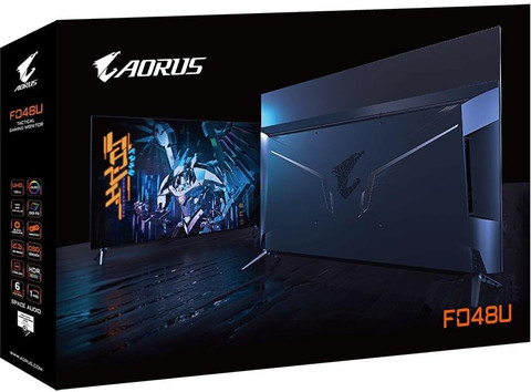 GIGABYTE 120.73 cm (48 inch) 4K Ultra HD with DisplayPort 1.4, USB