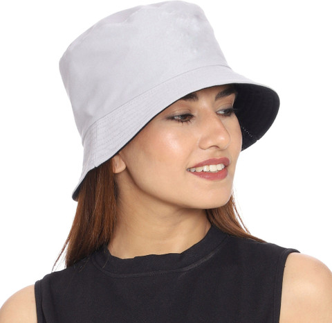 REFFER Unisex 100% Cotton Bucket Hat Packable Sun Hat for Women