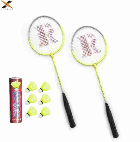 蓮様 ZXX XTREME Hu-16-Zx Alloy Steel Single Rod Badminton Racquet Free