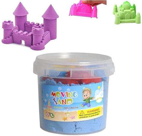 KARTUNBOX Kinetic Sand Children Sandcastle Set for Kids 3+ Amazing Active  Magic Gluten