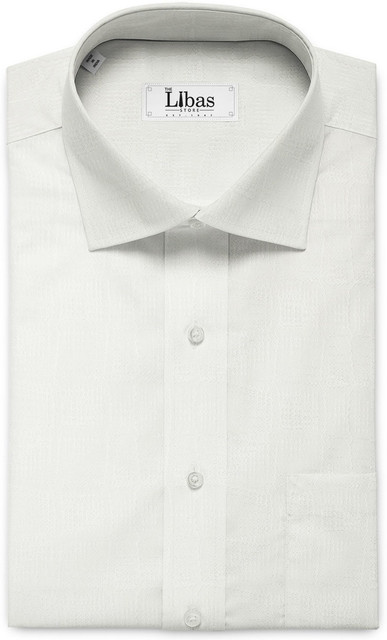 Raymond Cotton Blend Self Design Shirt Fabric Price in India Buy