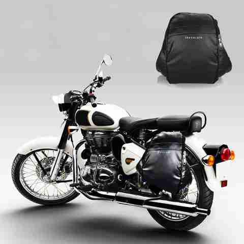 Travalate Polyester Waterproof Motorcycle Saddle Bag, Side Bag