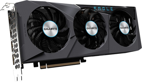 ②GIGABYTE RadeonRX6600 EAGLE8Gジャンク扱い GIGABYTE GV-R66EAGLE-8GD GDDR6 8 GB AMD Radeon Chipset 128 bit