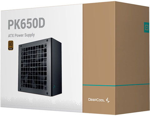 Deepcool PK650D 650 Watts Computer PSU with 2 SATA Cables