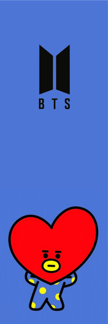 ADI GRAFIX BTS BT 21 Aesthetic Bookmarks (Pack of 8) Laminated