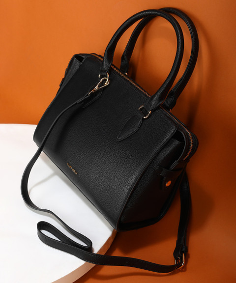 Buy Allen Solly Women Black Hand-held Bag Black Online Best