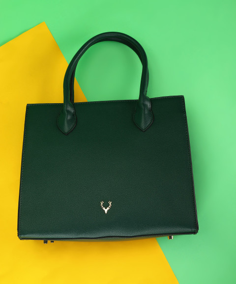 Allen Solly Women Green Hand-held Bag