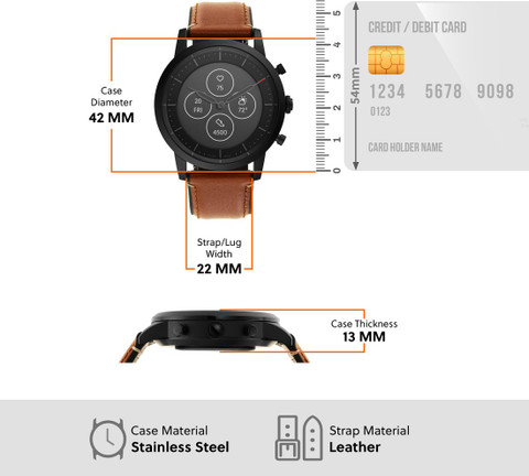 FOSSIL Collider Hybrid HR Smartwatch Price in India Buy FOSSIL