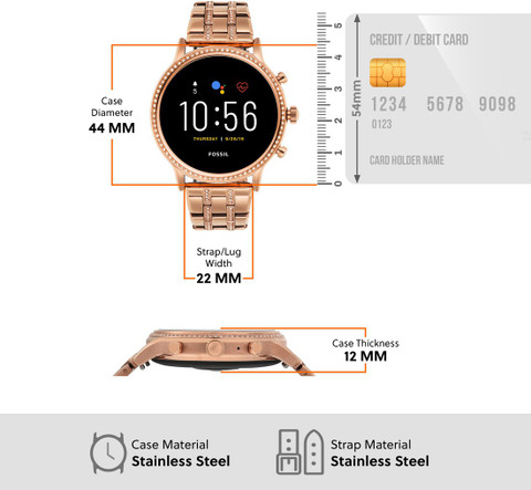 FOSSIL Gen Julianna HR Smartwatch Price in India Buy FOSSIL