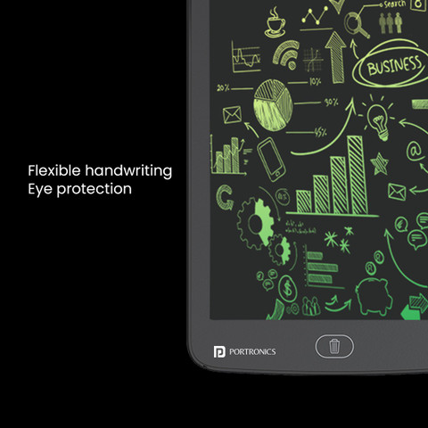 Portronics Ruffpad 12M Re-Writable LCD 12 x 12 inch Graphics