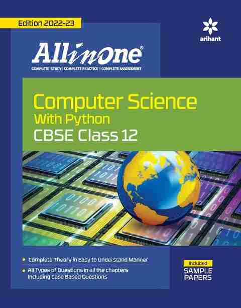 CBSE All In One Computer Science with Python Class 12 2022-23 Edition ...