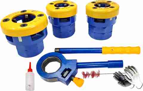 Mass Pro 3 Die Ratchet Pipe Threader 1/2