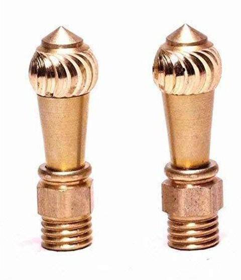 globe MIRROR BRASS DIAMOND CUT GOLD COLOR UNIVERSAL FOR BIKE’S Handle Bar