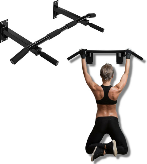 Gym Equipment Pull Up Bar With Rope HASHTAG FITNESS Pull Up Bar