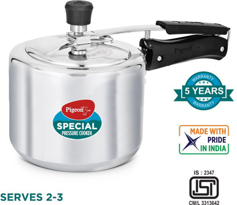 Pigeon Special L Inner Lid Pressure Cooker Price in India Buy
