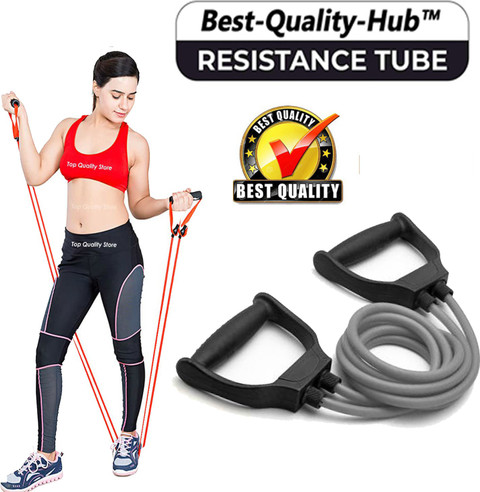 Flipkart Double Toning Tube Exercises Best-Quality-Hub Resistance