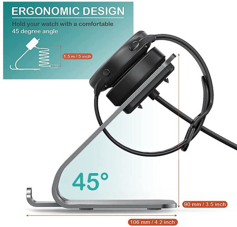 Oboe Aluminum Stand Fast Charger Compatible with Samsung Watch