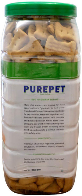 purepet Veg Biscuits For Dogs Dry Adult, New Born, Senior, Young