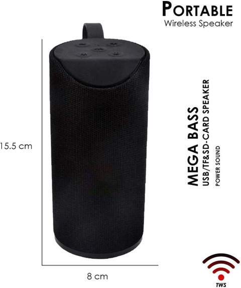 Wifton TG-113 Portable Bluetooth Speaker-SD107 10 W Bluetooth Speaker