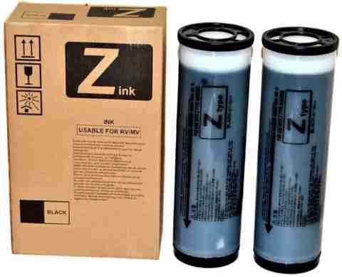 FINEJET BLACK Compatible Riso Brand Z Type Black Ink Risograph RZ