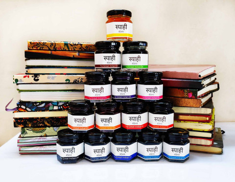 Syahi Ink Syahi - The Great Indian Ink - Fountain, Calligraphy, Drawing, dip pen ...