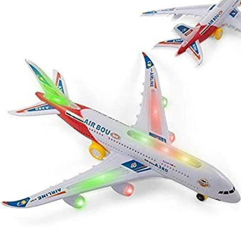 mayank company Changes Direction Auto, Bump and Go Action Toy Airplanes