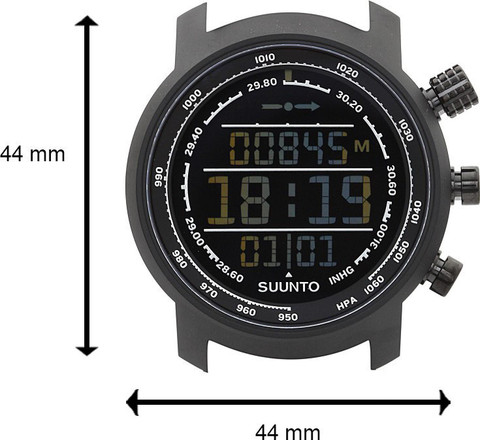 SUUNTO エレメンタム　テラ　スチール SUUNTO Terra Elementum Digital Watch - For Men - Buy SUUNTO Terra