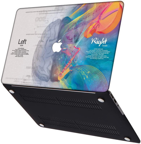 GraphixDesign macbook Air 13 inch 3M Skin with Logo Cut GLOSS