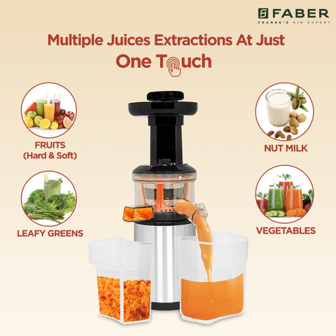 Fruit Juicer Machine Mini Slow Juicer FABER Slow Juicer 200 W