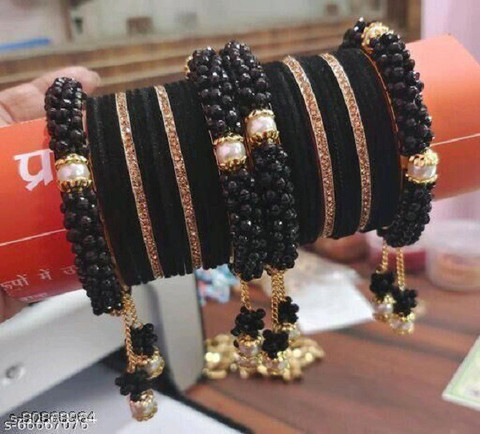 black colour chudi set