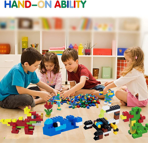 Chocozone 1000 pc Building Blocks Toys for Years Boys Girls