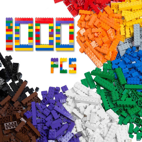 Chocozone 1000 pc Building Blocks Toys for Years Boys Girls - Main Image