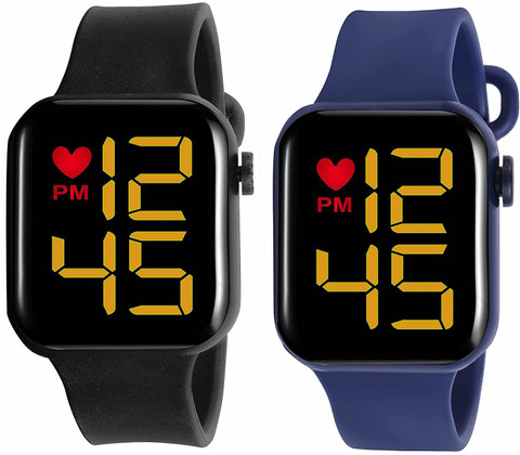 NG RETAIL Kids Digital Watch Boys Led Lights Wrist Watches For Girls Combo  Pack Digital Watch For Boys Girls