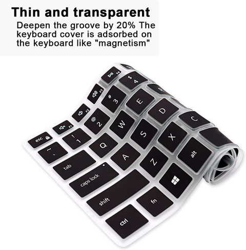 Capsa DE14NEW-BK-1 Dell Inspiron 13& Inspiron 14 5000 7000 Dell Latitude  3310 3410 Keyboard Skin