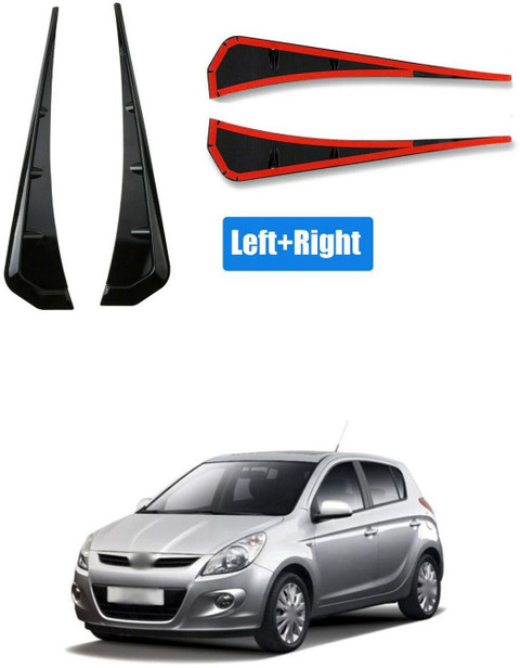 PECUNIA Side Fender Trim, Pair Universal Side Fender Vent Cover PU