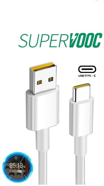 Accessories At Cost USB Type C Cable 65 A m 65W 50W 30W 6A  SUPERVOOC/VOOC/SUPERDART/Fast Charging Type C Cable