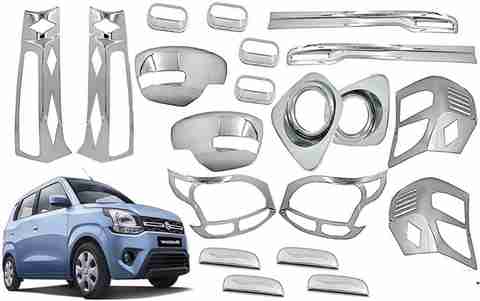 AMARIO Premium Quality Chrome Combo kit for Wagon R 2019-Present