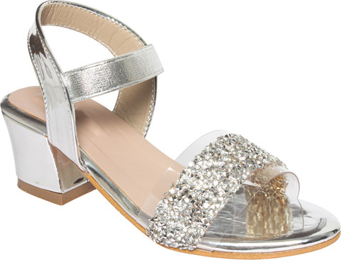 Stepee Girls Sling Back Heels Price in India Buy Stepee Girls