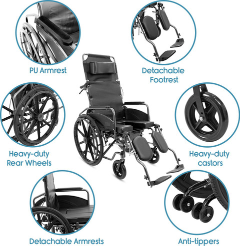 KosmoCare RCS307 Manual Wheelchair Price in India Buy KosmoCare