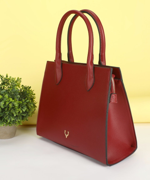 Buy Allen Solly Women Maroon Hand-held Bag Red Online Best Price